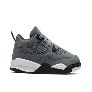 Nike Air Jordan 4 Retro TD 'Cool Grey' 2019 Cool Grey/Chrome/Dark Charcoal BQ767